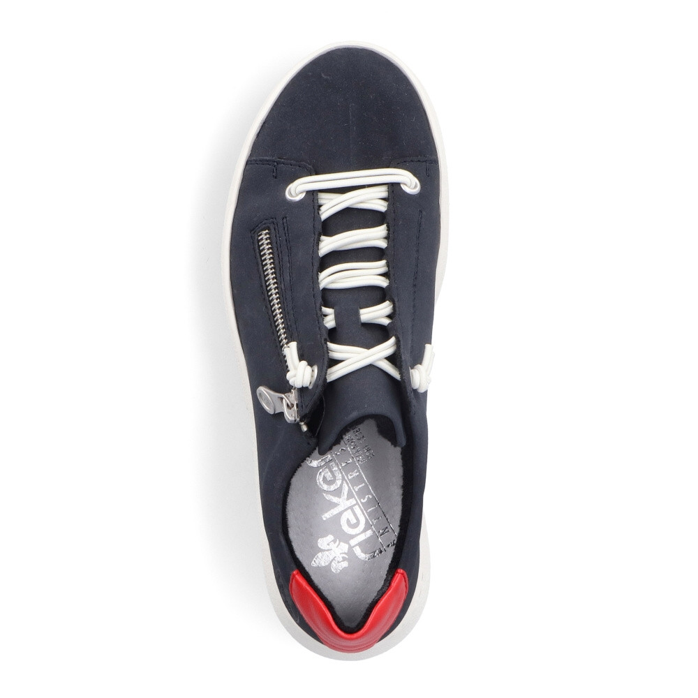 detail Dámské tenisky RIEKER M1911-14 modrá S5