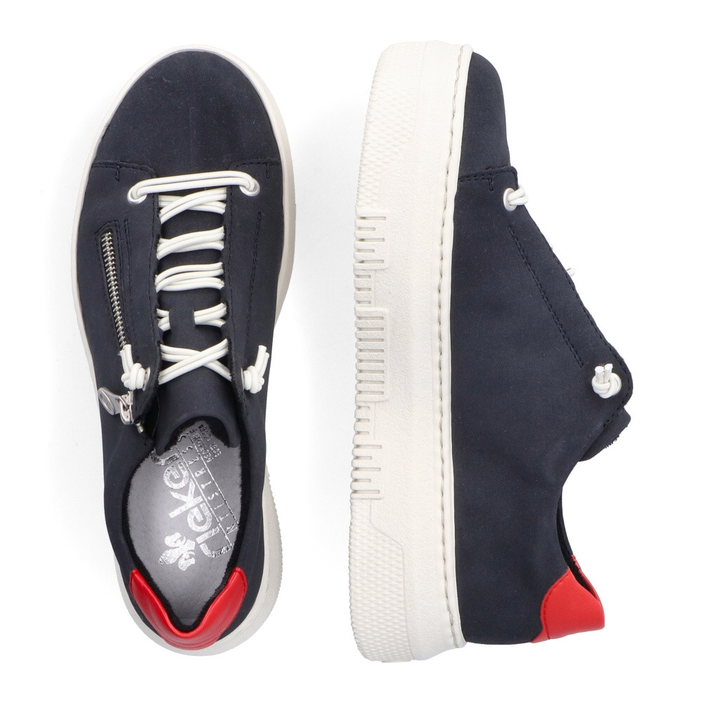 detail Dámské tenisky RIEKER M1911-14 modrá S5