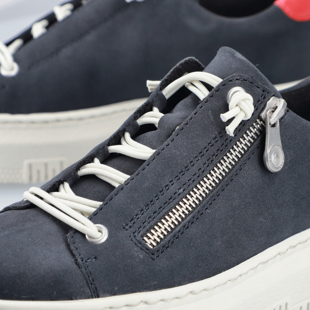 detail Dámské tenisky RIEKER M1911-14 modrá S5