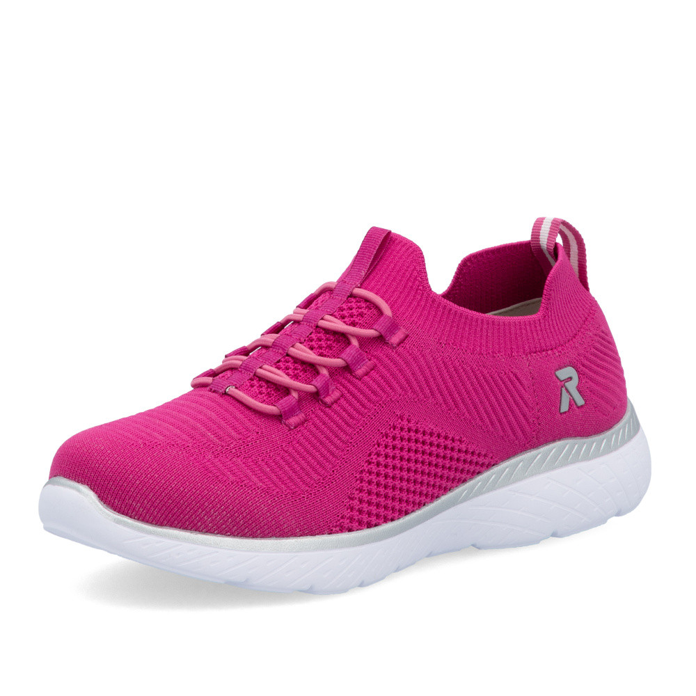 detail Dámské tenisky RIEKER M5074-31 růžová S5