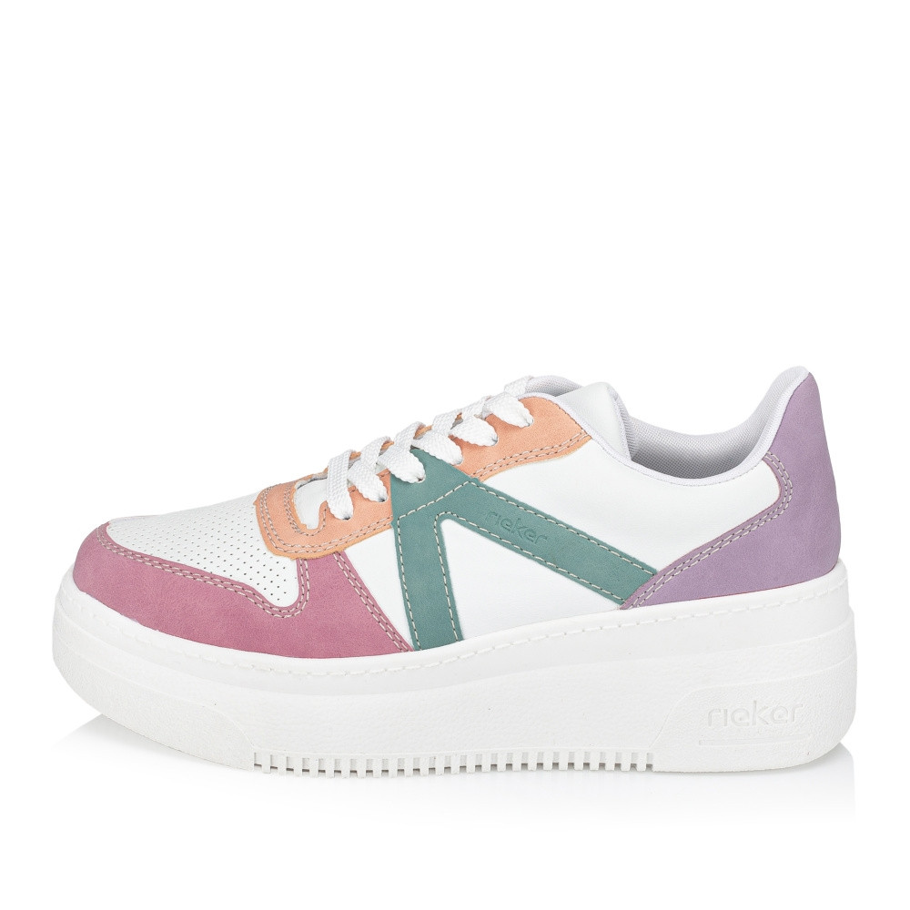 detail Dámské tenisky RIEKER M7814-90 bílá S4