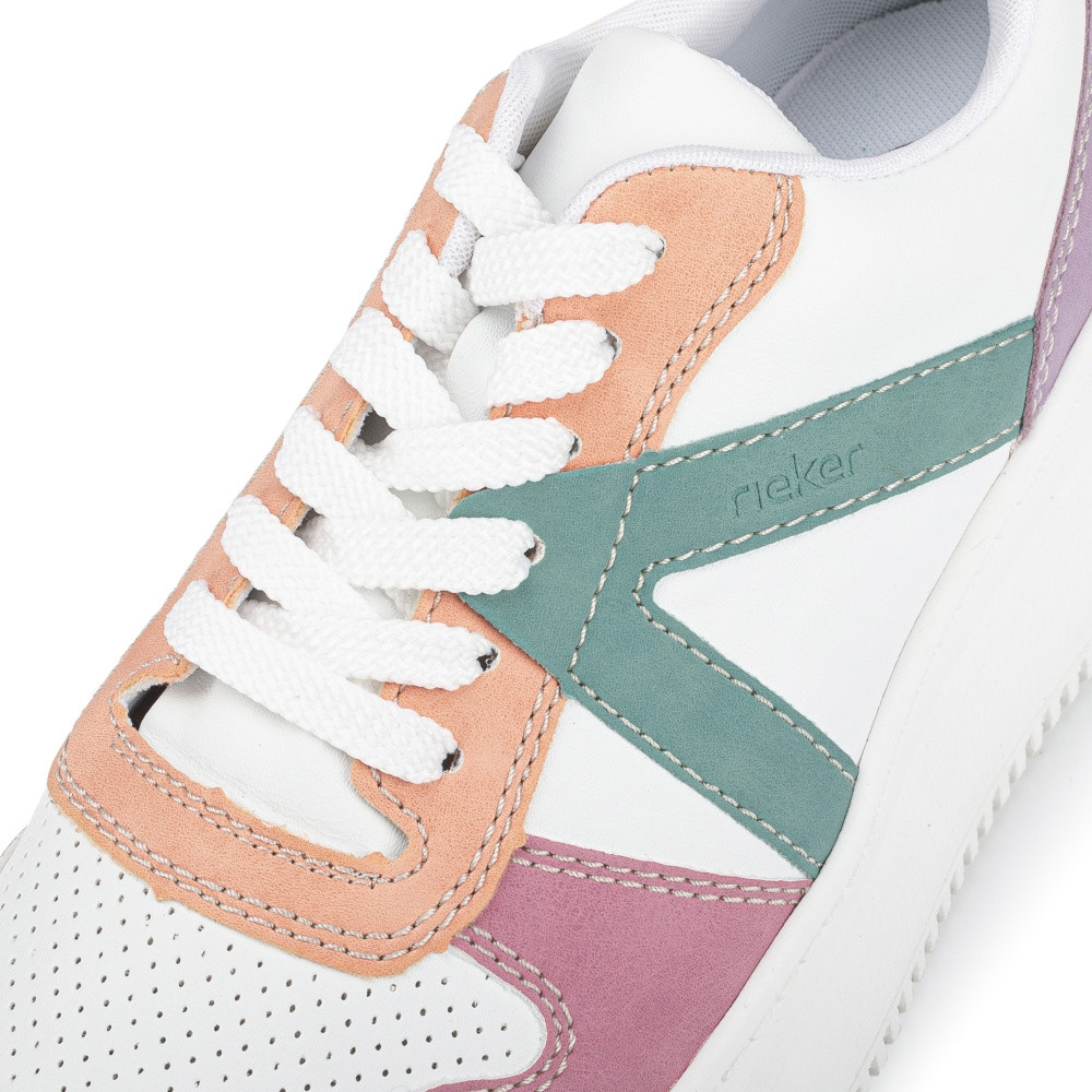 detail Dámské tenisky RIEKER M7814-90 bílá S4