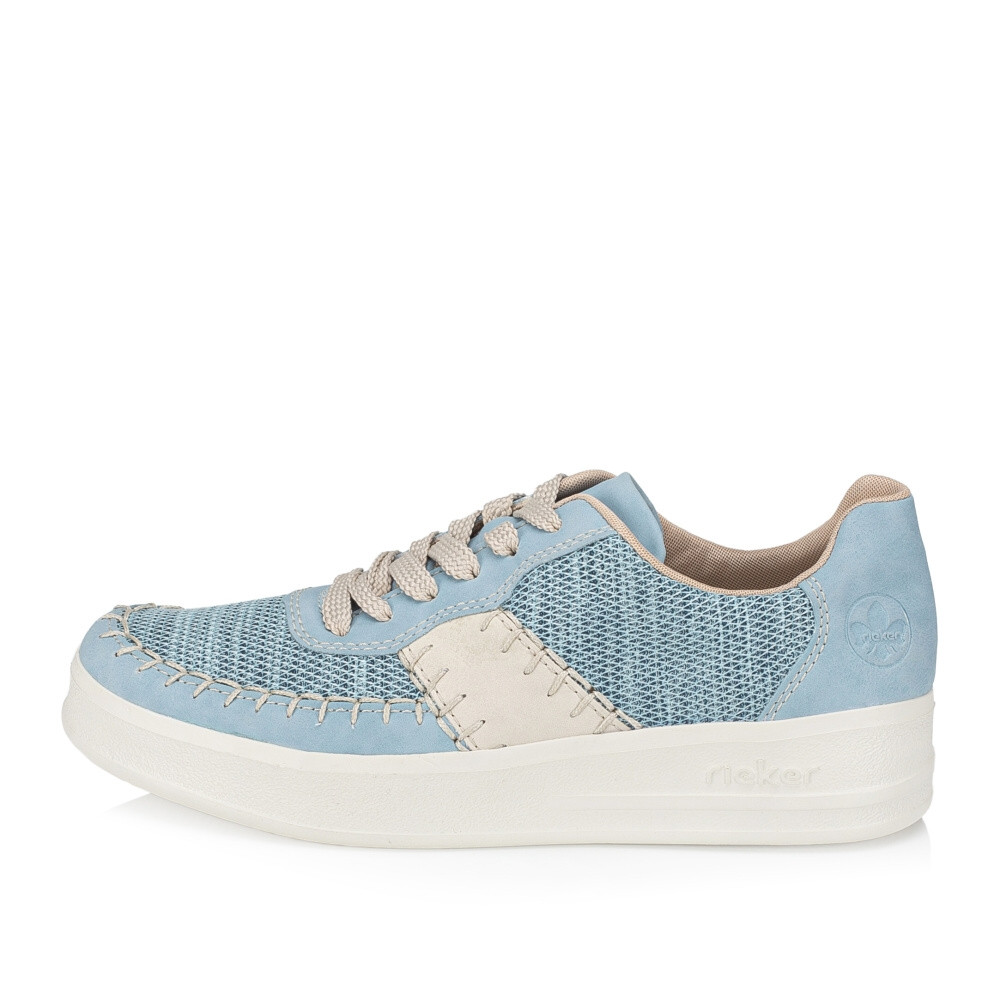 detail Dámské tenisky RIEKER M8414-10 modrá S4