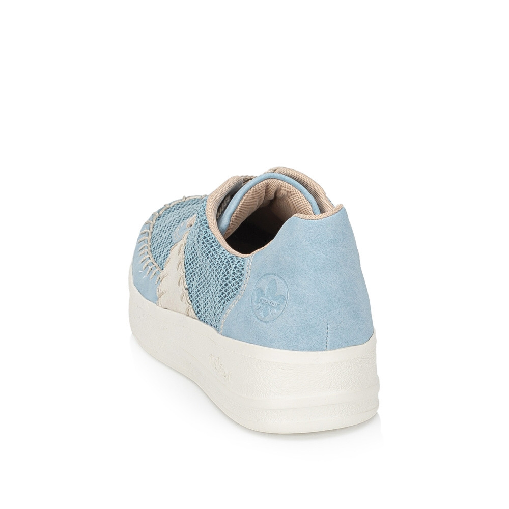 detail Dámské tenisky RIEKER M8414-10 modrá S4