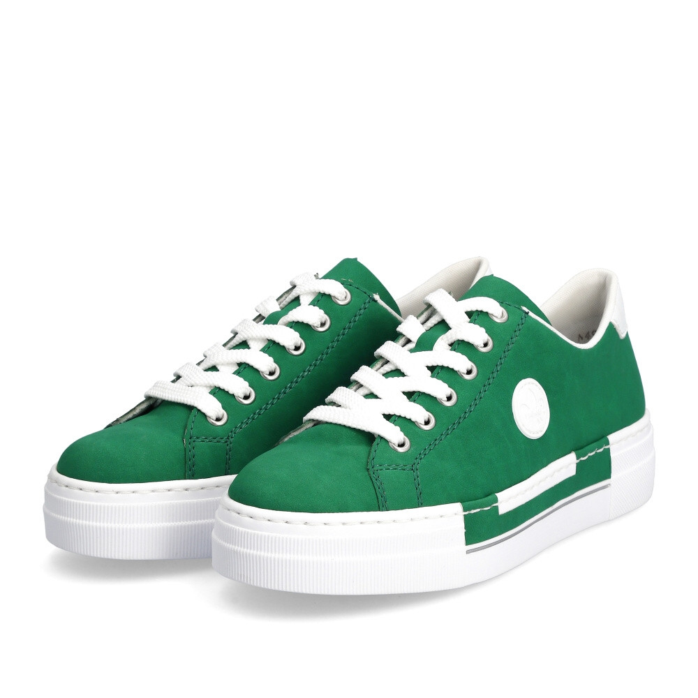 detail Dámské tenisky RIEKER N49W1-52 zelená S5