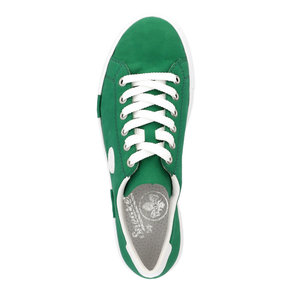 detail Dámské tenisky RIEKER N49W1-52 zelená S5