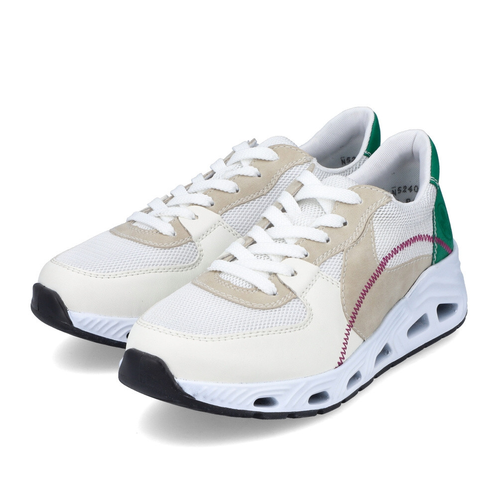 detail Dámské tenisky RIEKER N5240-80 bílá S4