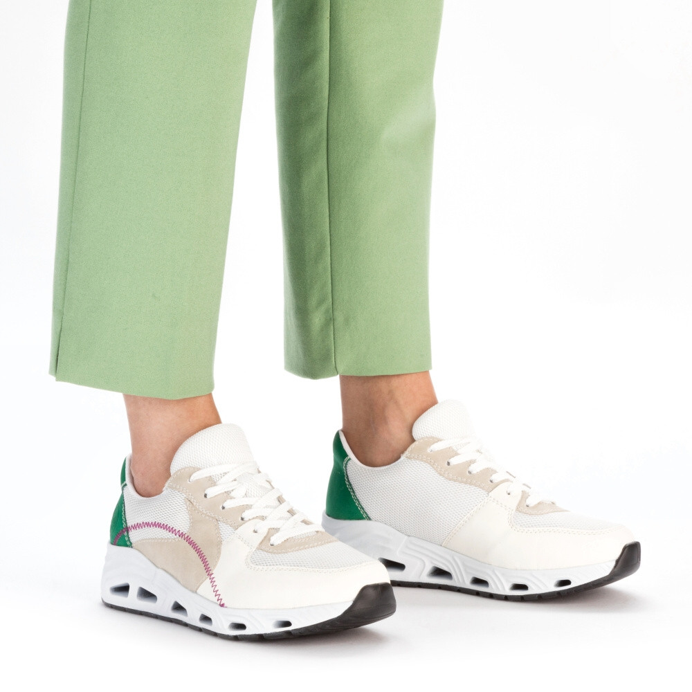 detail Dámské tenisky RIEKER N5240-80 bílá S4