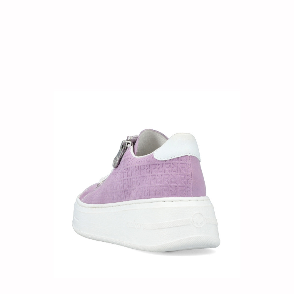 detail Dámské tenisky RIEKER N5400-30 fialová S4