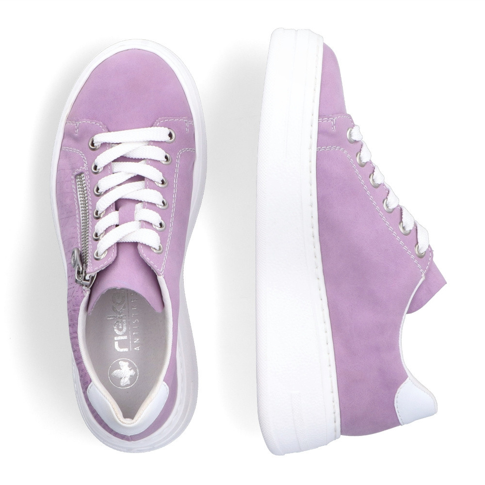 detail Dámské tenisky RIEKER N5400-30 fialová S4