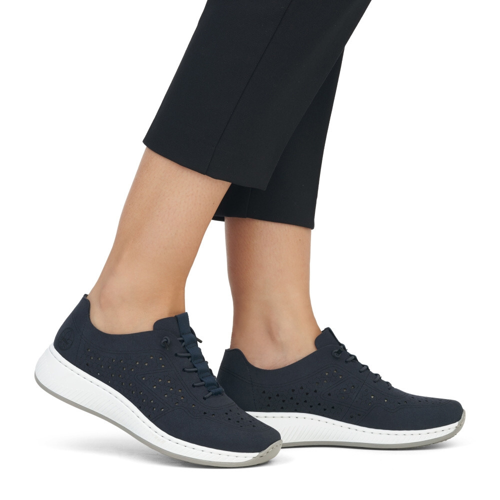 detail Dámské tenisky RIEKER N5556-14 modrá S4