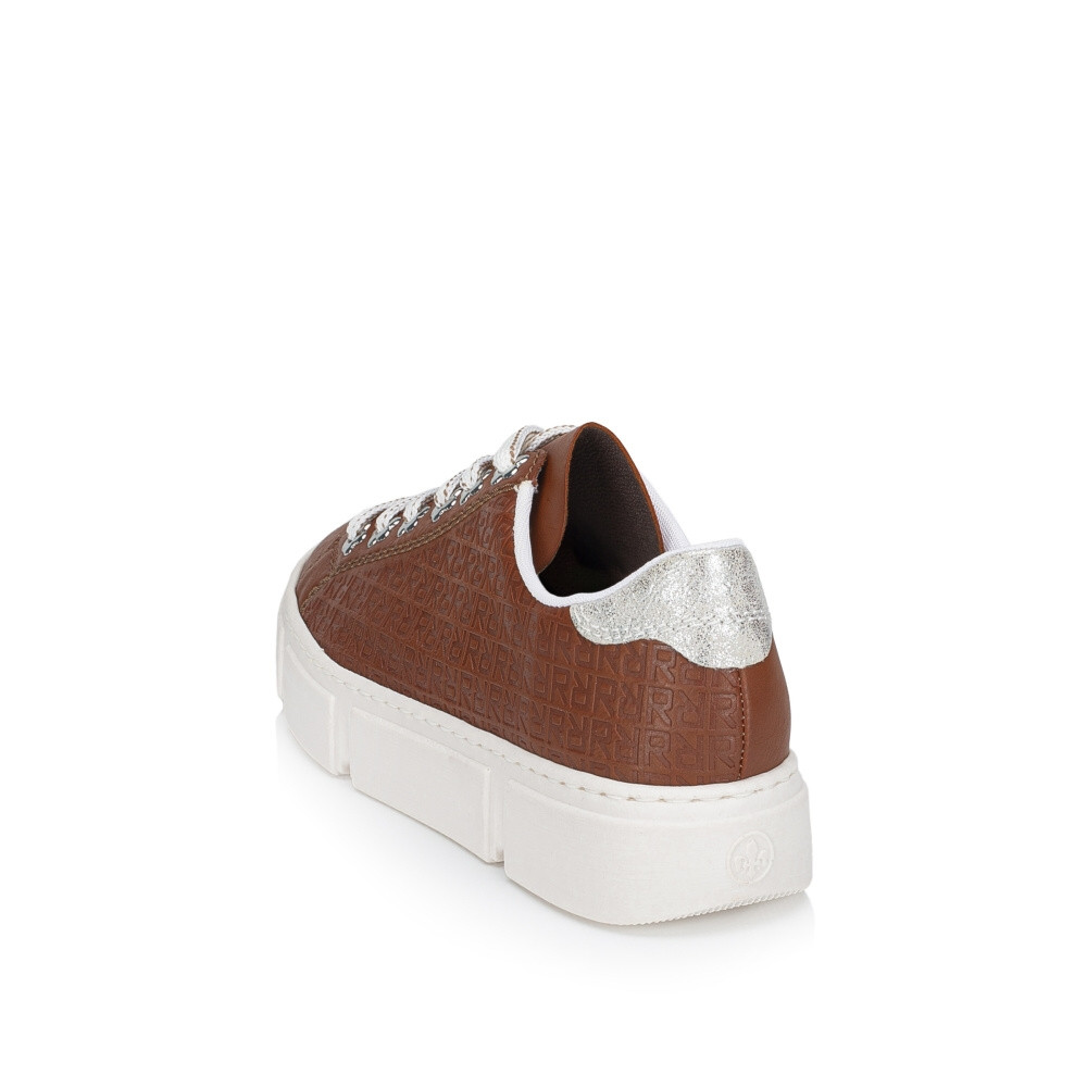 detail Dámské tenisky RIEKER N5906-24 hnědá S4