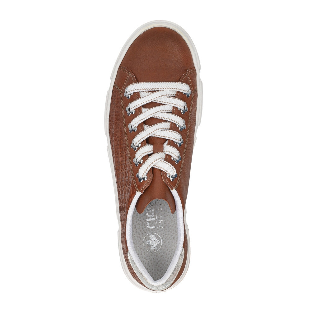 detail Dámské tenisky RIEKER N5906-24 hnědá S4