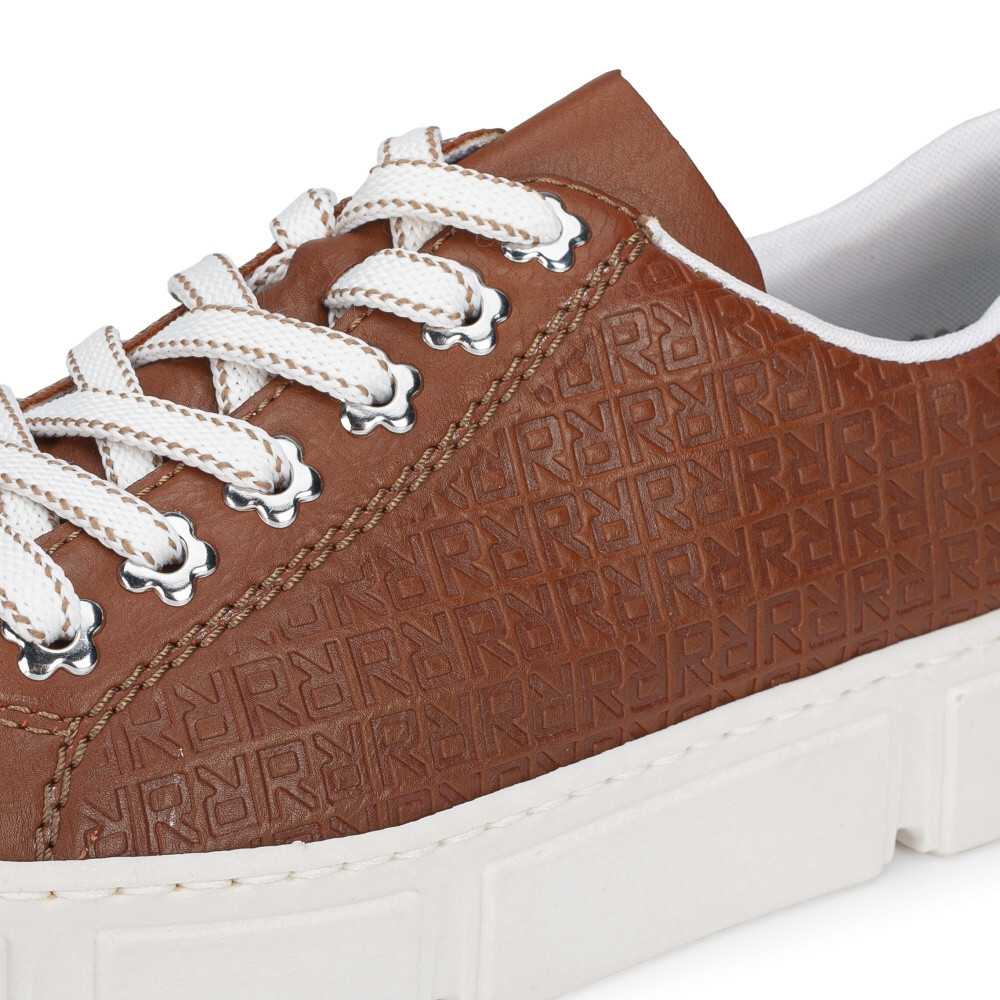 detail Dámské tenisky RIEKER N5906-24 hnědá S4