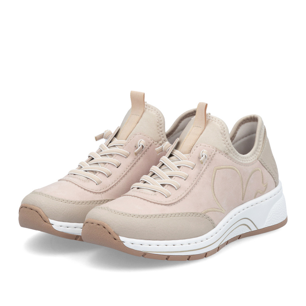 detail Dámské tenisky RIEKER N6550-60 béžová S5