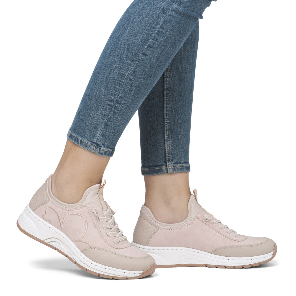 detail Dámské tenisky RIEKER N6550-60 béžová S5