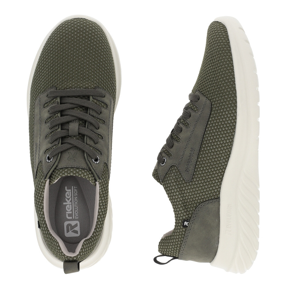 detail Pánské tenisky RIEKER U0503-54 zelená S4