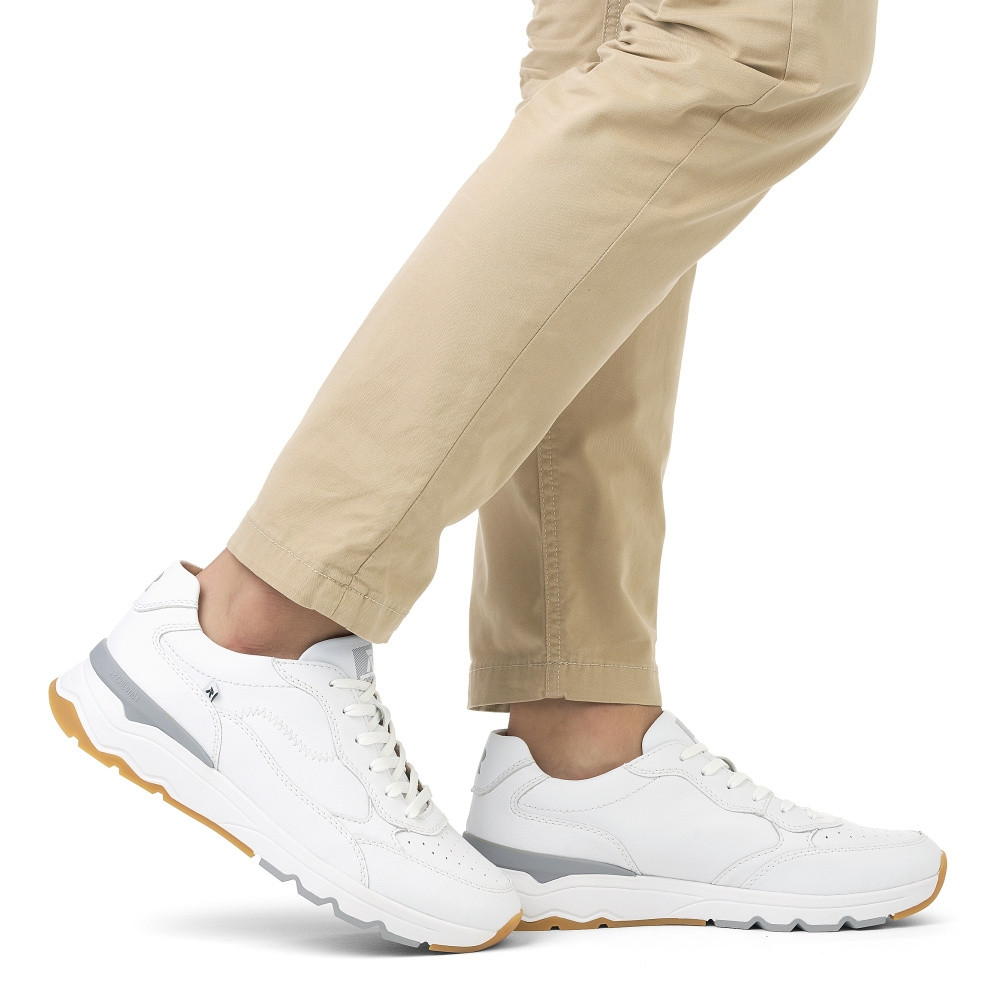 detail Pánské tenisky RIEKER U0901-80 bílá S4