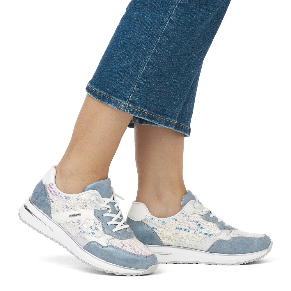 detail Dámske tenisky REMONTE D1G01-80 modrá S4