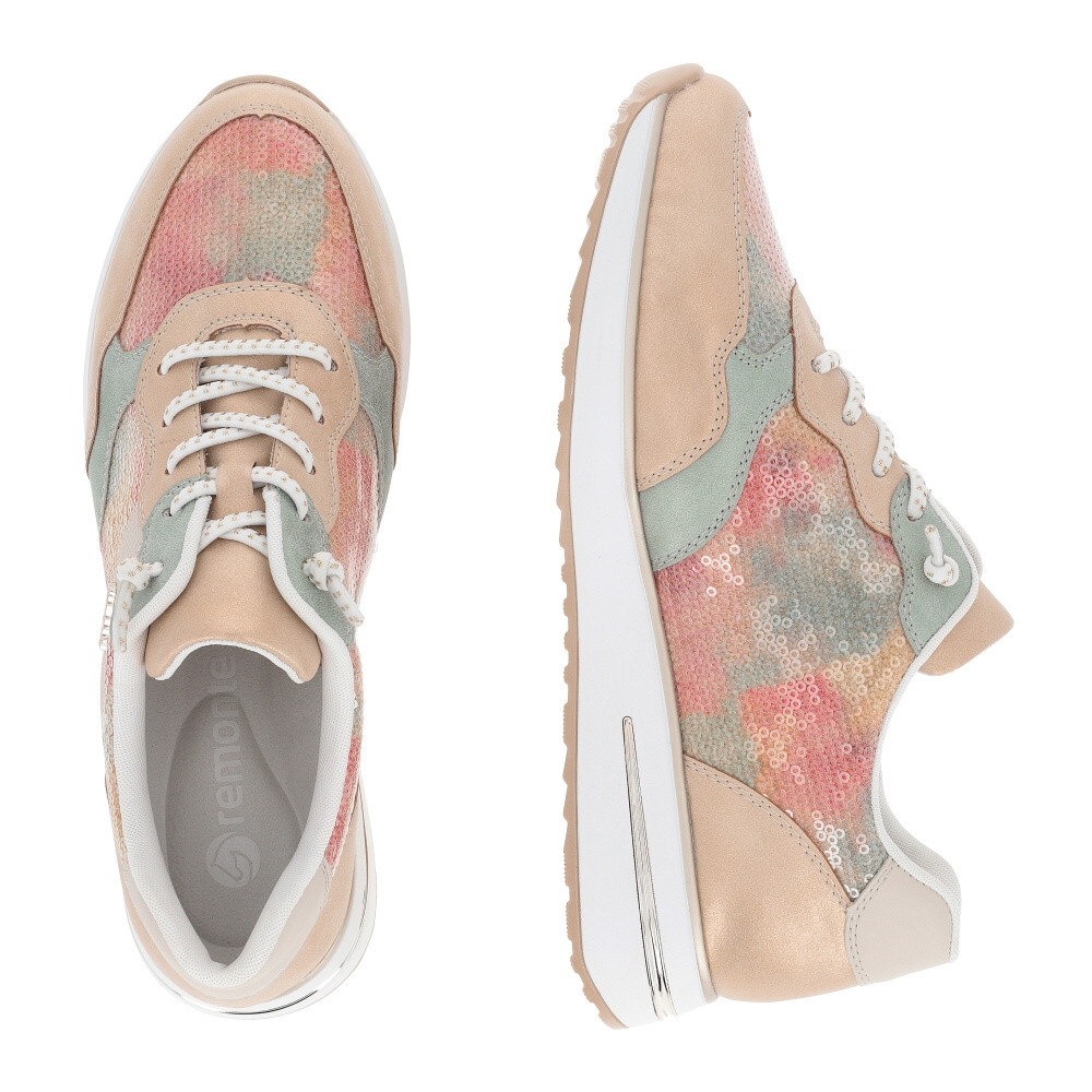 detail Dámské tenisky REMONTE D1G01-90 béžová S4