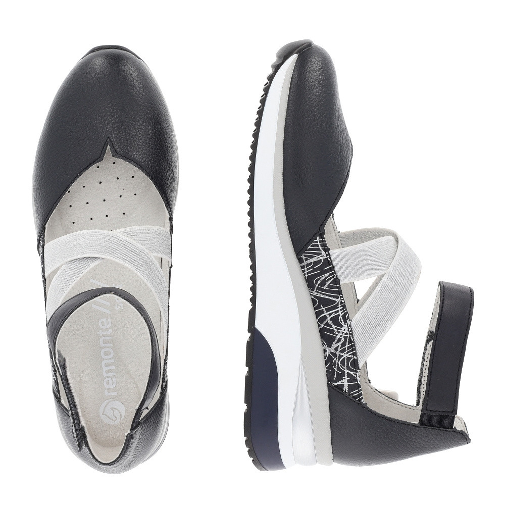 detail Dámské baleríny REMONTE RIE-10105965-S4 modrá