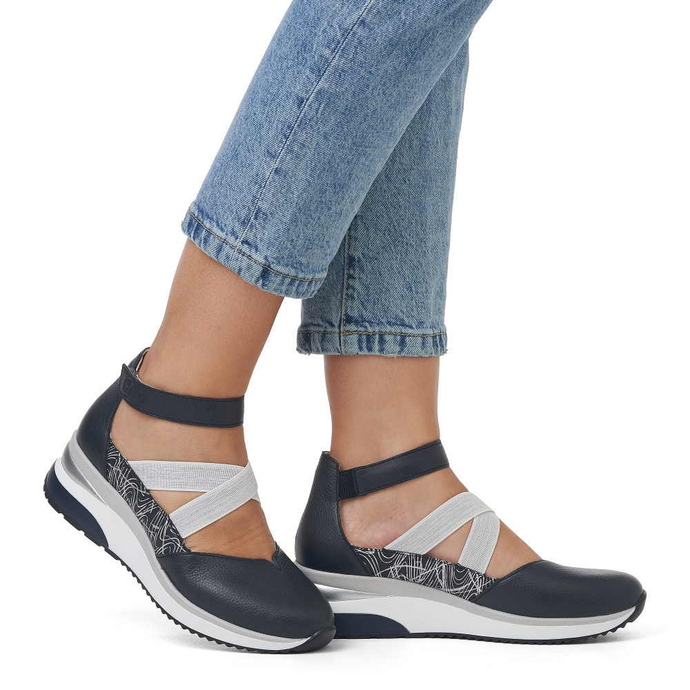 detail Dámské baleríny REMONTE RIE-10105965-S4 modrá