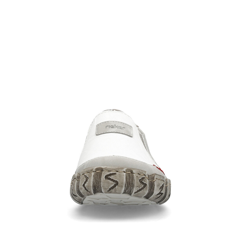 detail Dámské mokasíny RIEKER L0359-80 bílá S4
