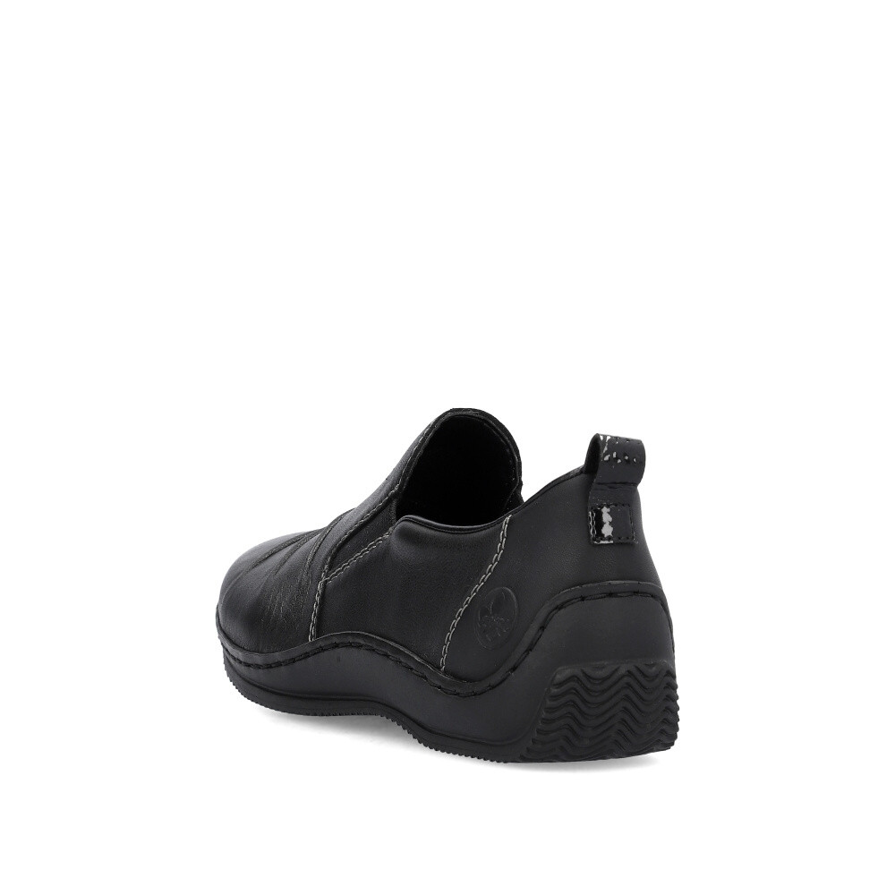 detail Dámské mokasíny RIEKER L1789-00 černá S4