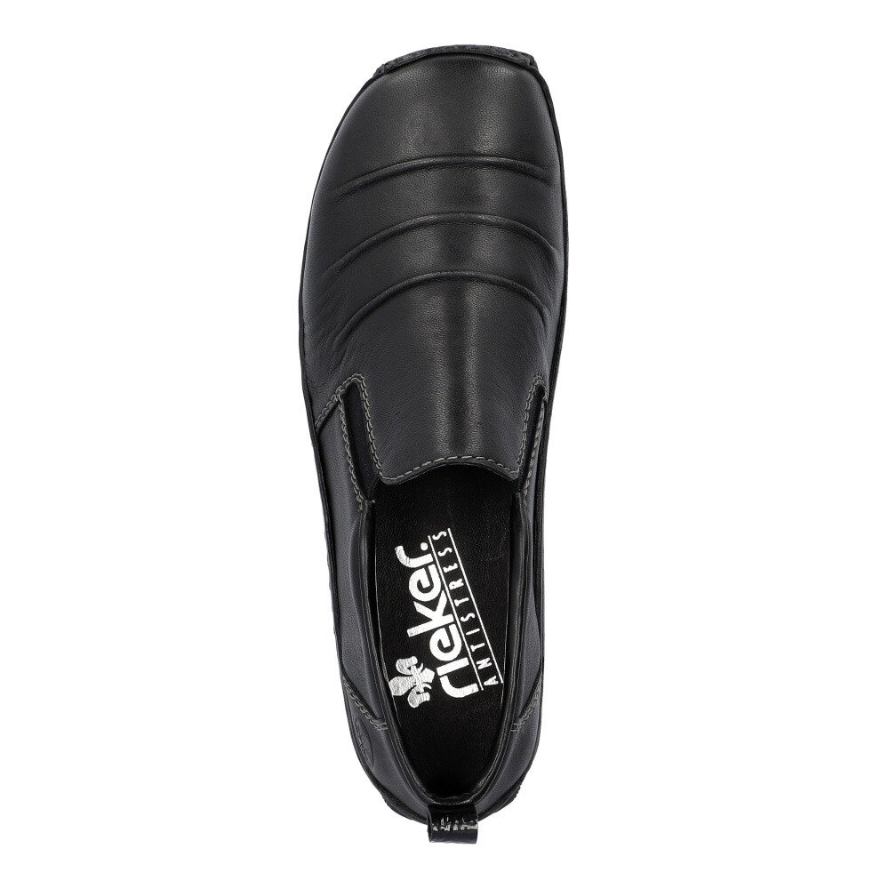 detail Dámské mokasíny RIEKER L1789-00 černá S4