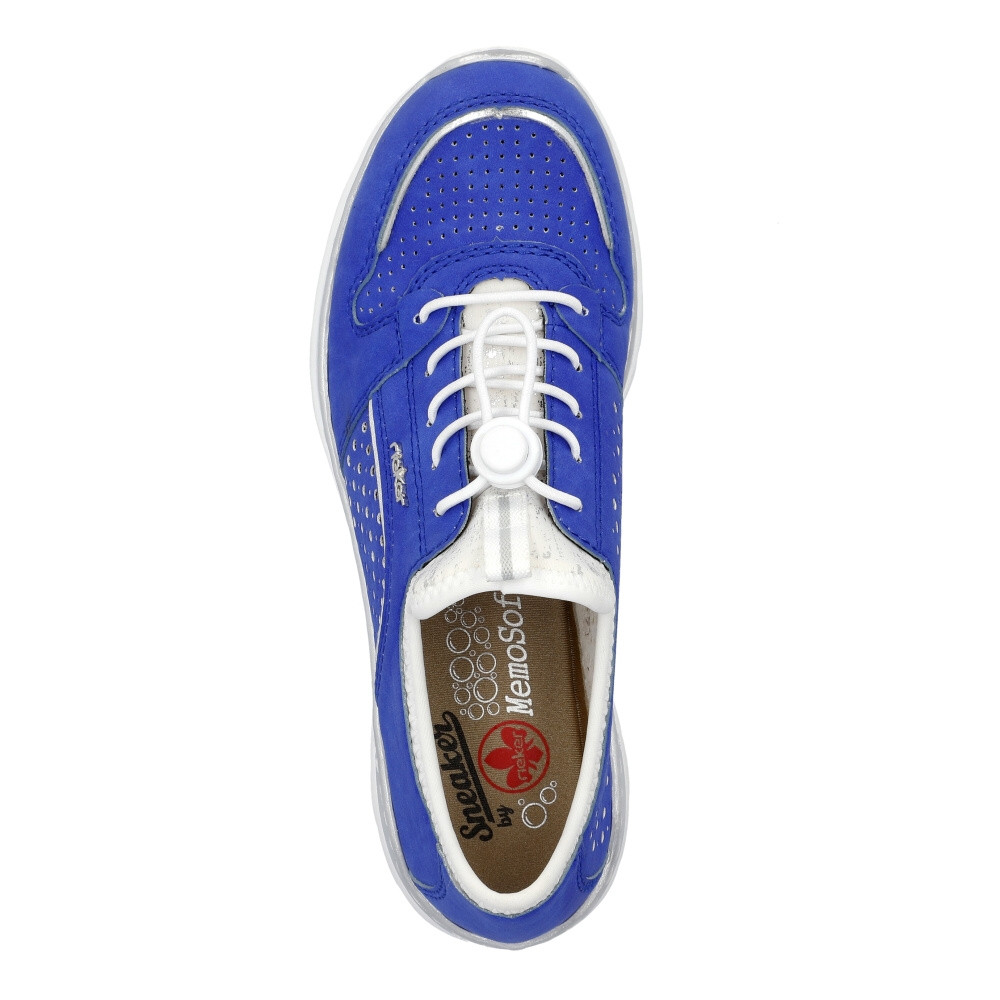 detail Dámské tenisky RIEKER L3293-14 modrá S4