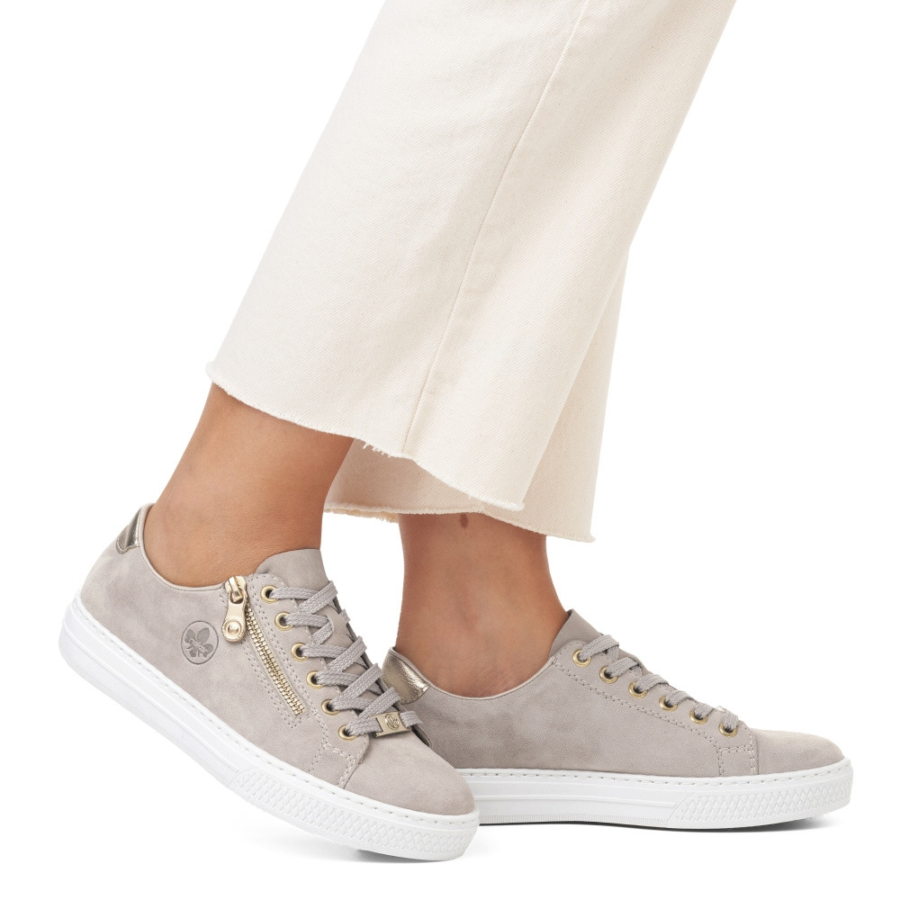 detail Dámské tenisky RIEKER L59L1-60 béžová S5