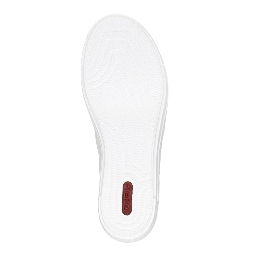 detail Dámské mokasíny RIEKER L8854-90 bílá S4