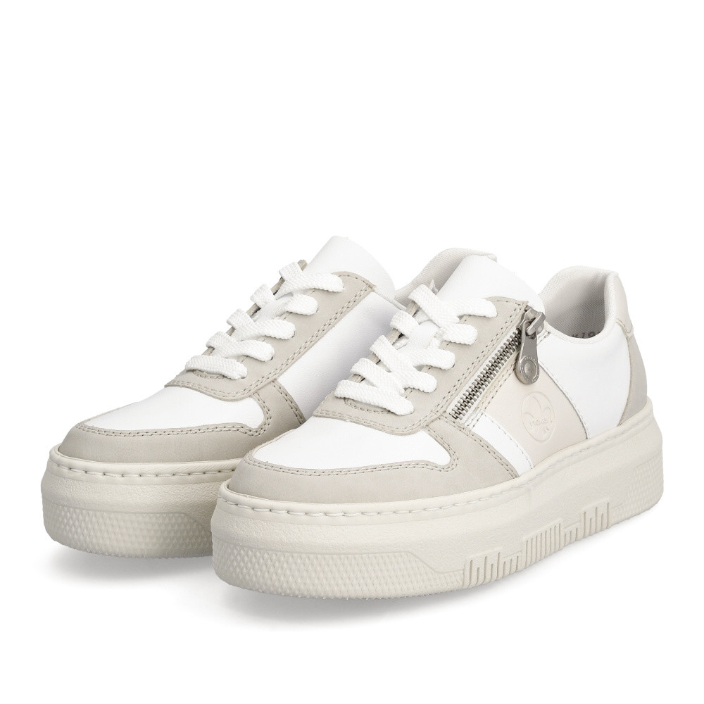 detail Dámské tenisky RIEKER M1909-80 bílá S4