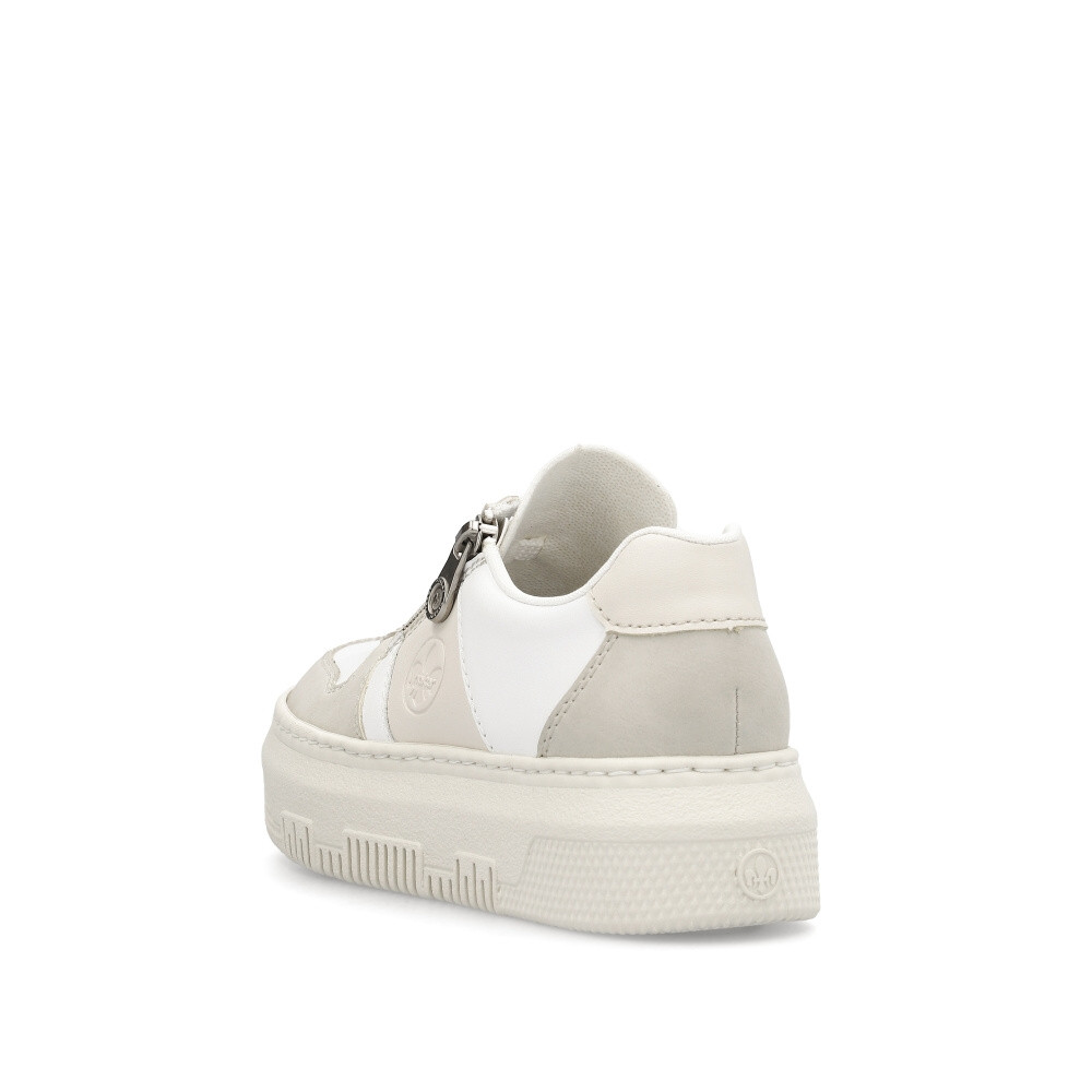 detail Dámské tenisky RIEKER M1909-80 bílá S4