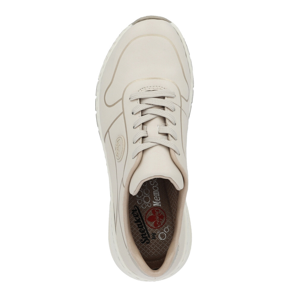 detail Dámské tenisky RIEKER M4903-60 béžová S4