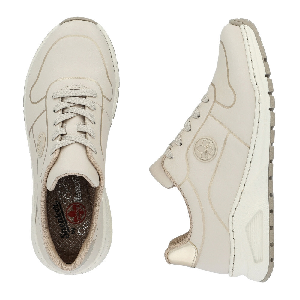 detail Dámské tenisky RIEKER M4903-60 béžová S4