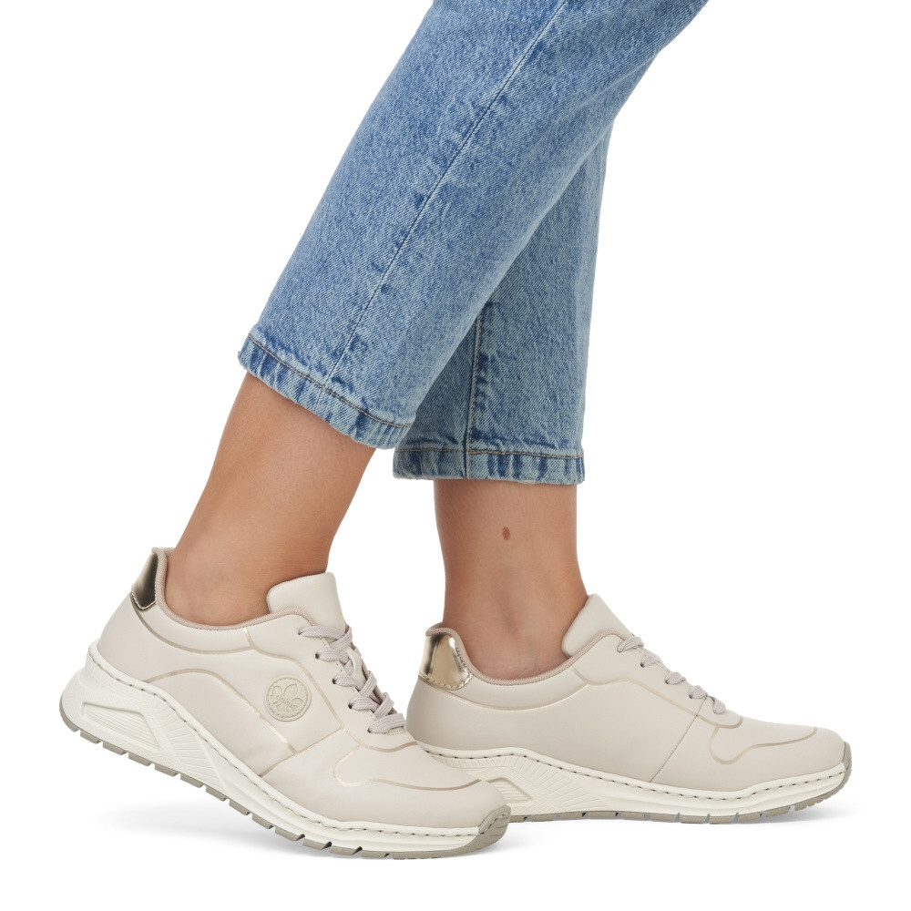 detail Dámské tenisky RIEKER M4903-60 béžová S4