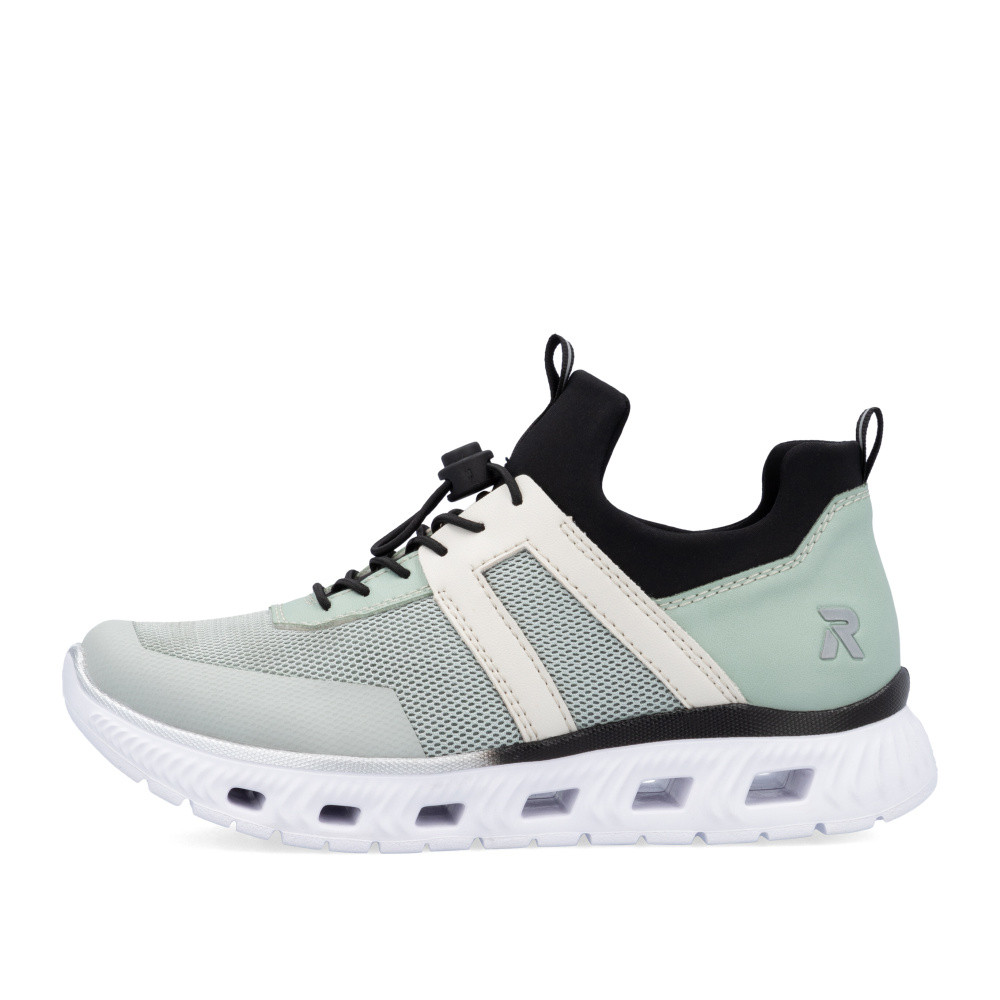 detail Dámské tenisky RIEKER M6061-52 zelená S5