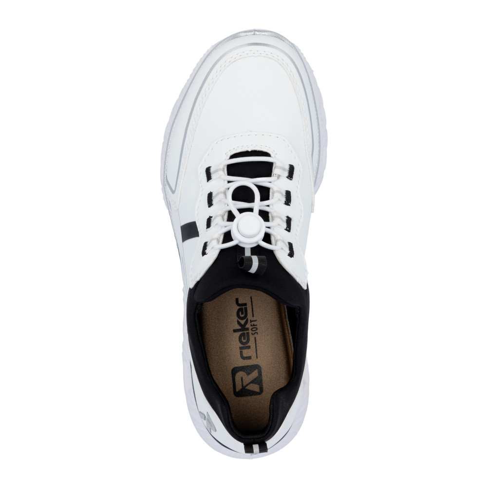 detail Dámske tenisky RIEKER M6062-80 biela W5