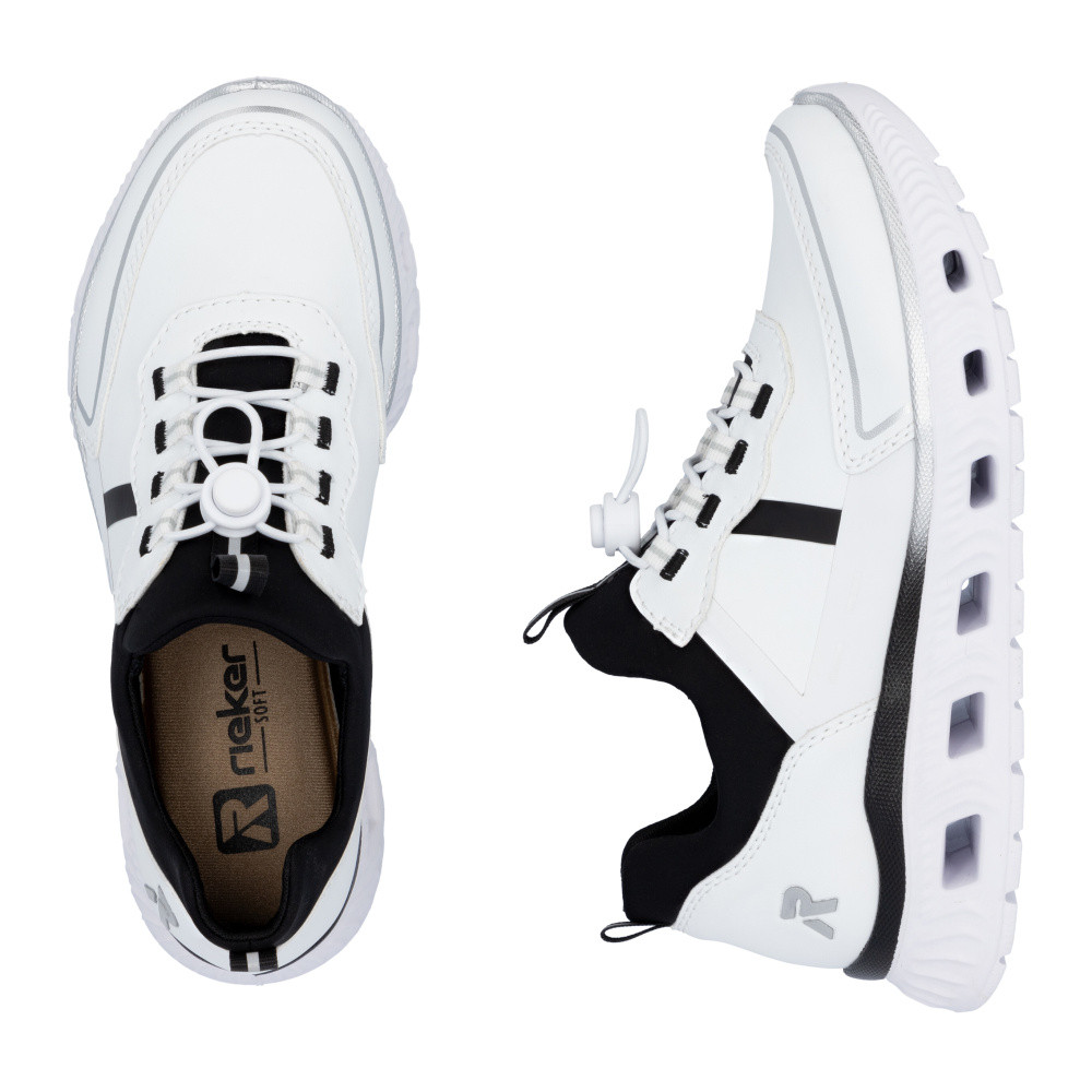 detail Dámske tenisky RIEKER M6062-80 biela W5