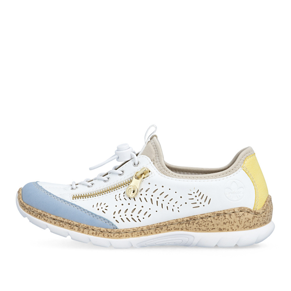 detail Dámské polobotky RIEKER N42K6-80 bílá S6