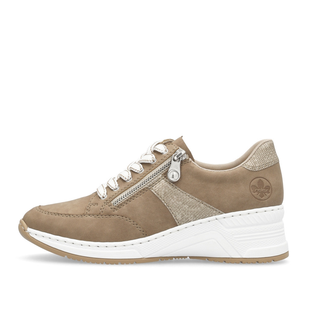 detail Dámské tenisky RIEKER N4319-62 béžová S4