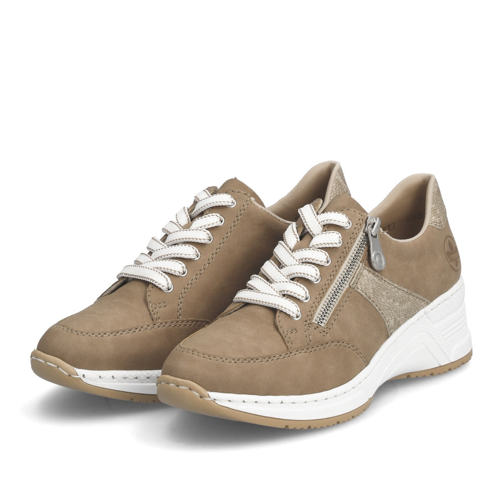 detail Dámské tenisky RIEKER N4319-62 béžová S4