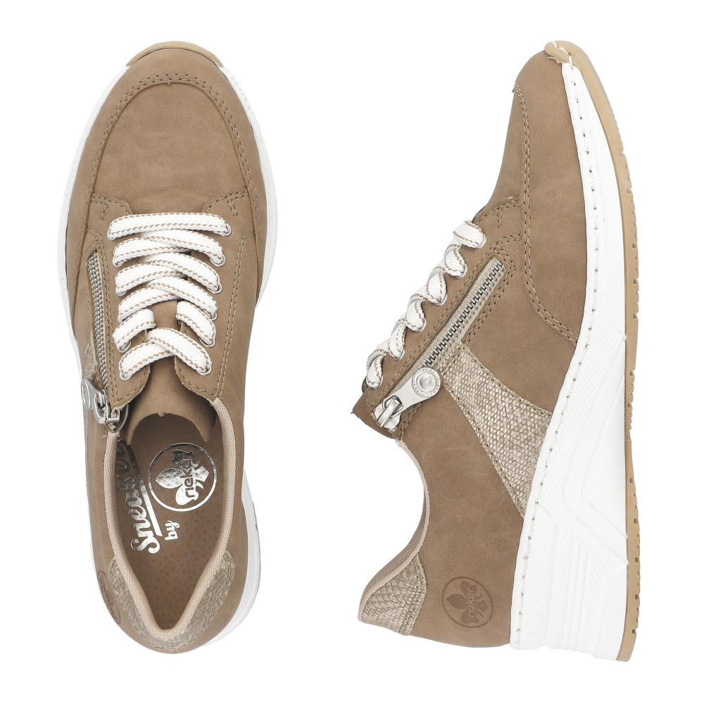 detail Dámské tenisky RIEKER N4319-62 béžová S4