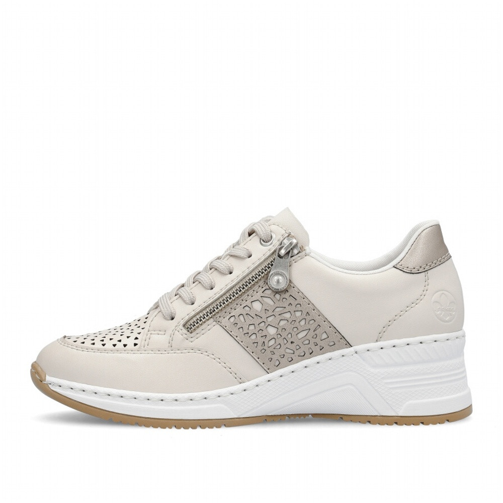 detail Dámské tenisky RIEKER N4344-60 béžová S5