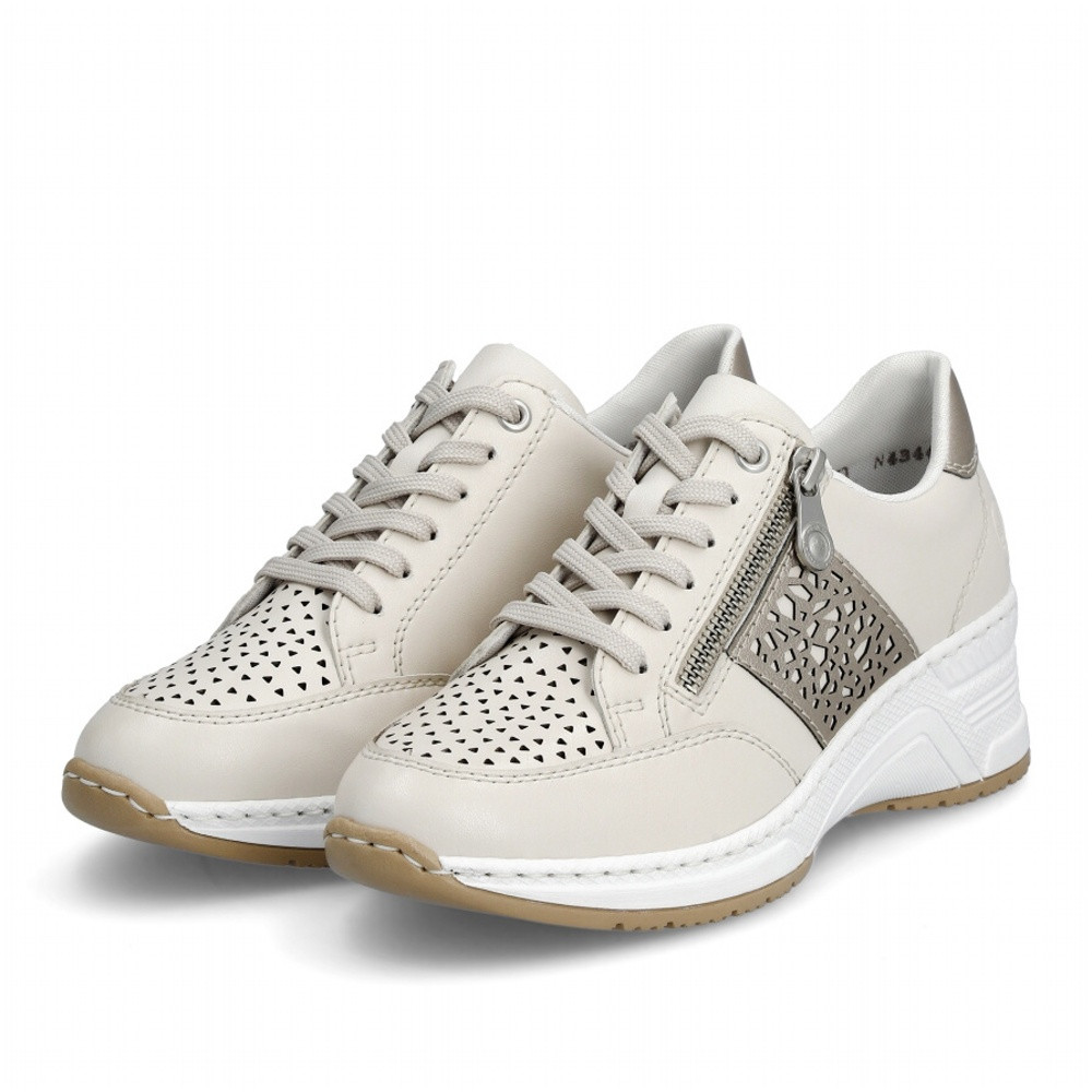 detail Dámské tenisky RIEKER N4344-60 béžová S5