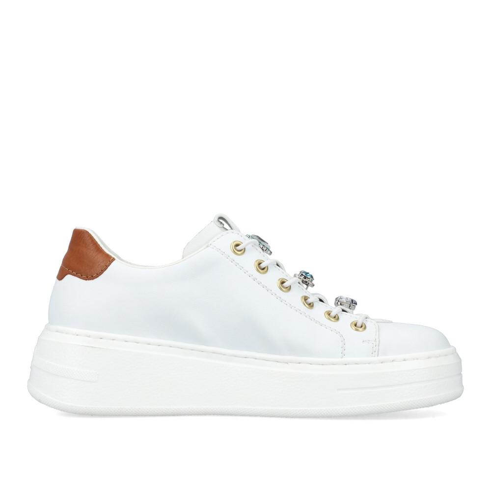 detail Dámske tenisky RIEKER N5452-80 biela S4