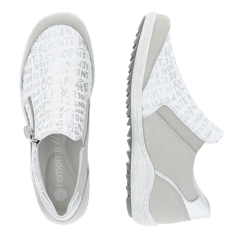 detail Dámské polobotky REMONTE R1428-80 bílá S4