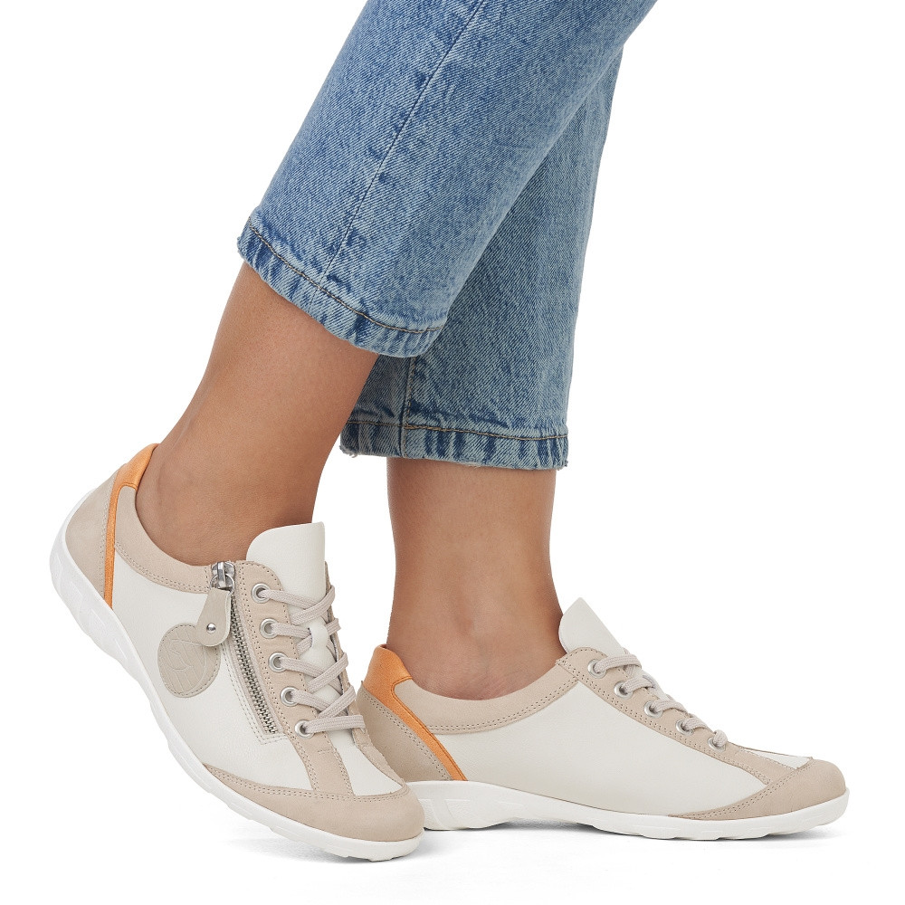 detail Dámské tenisky REMONTE R3408-80 béžová S4