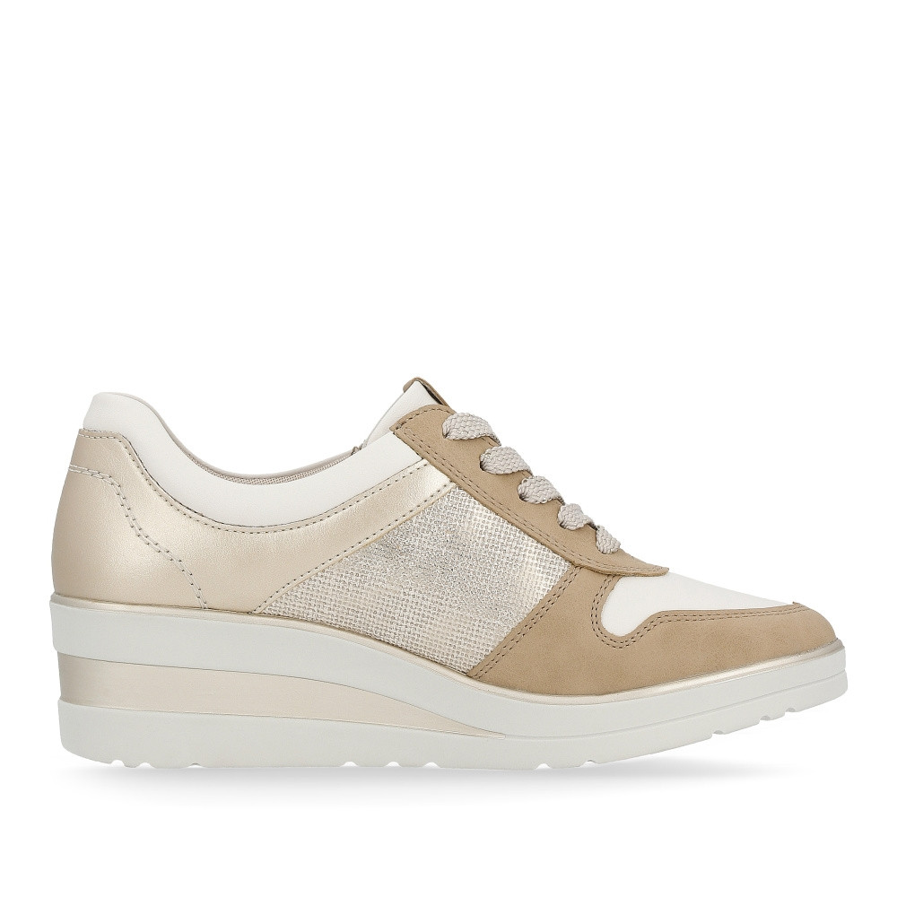 detail Dámské tenisky REMONTE R7213-62 béžová S4